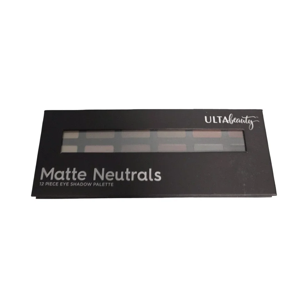 Ulta Beauty Matte Neutrals 12 Piece Eye Shadow Palette Warm & Cool Tones New